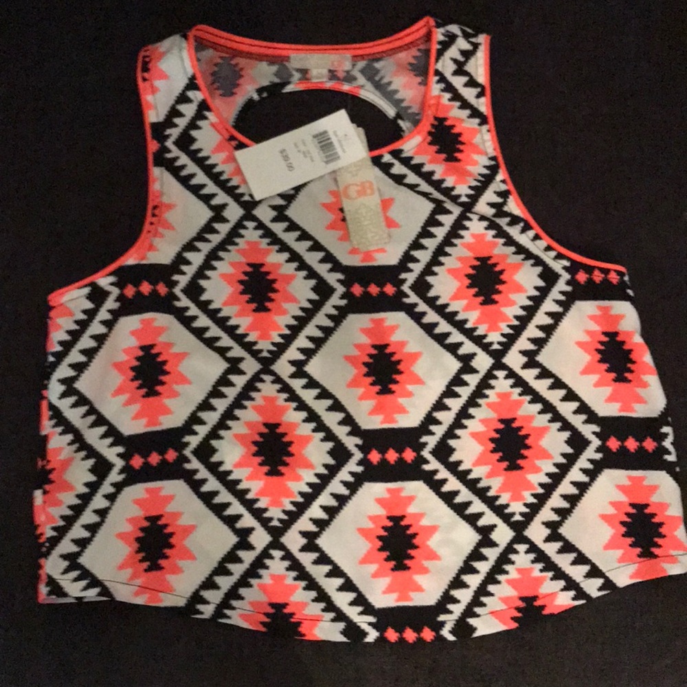 BOGO! Gianni Bini crop top hot pink